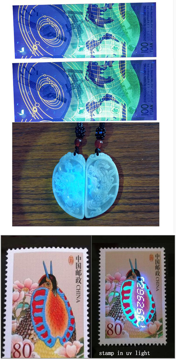 Fluorescence Detection for stamp