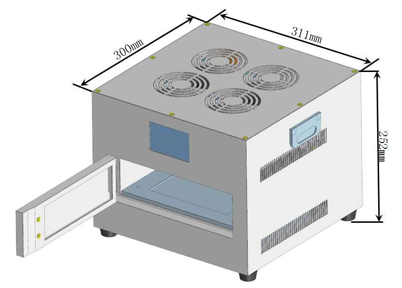 Specific for Laboratory UV Lab Chamber Oven Curing UV Glue