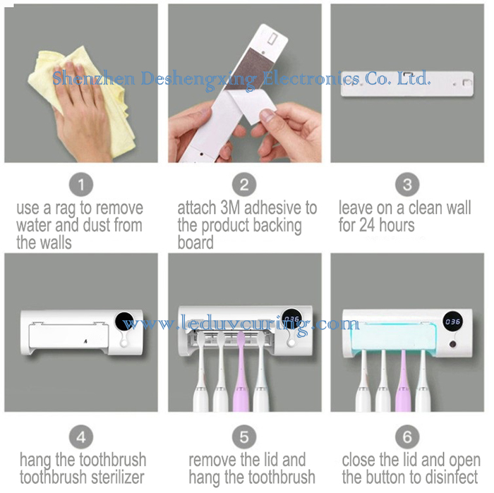 UVC Disinfecting Light Killing Virus