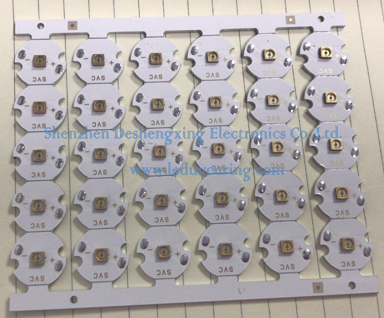 Antiseptic UVC Ultraviolet Light Emitting Diodes for Healthcare