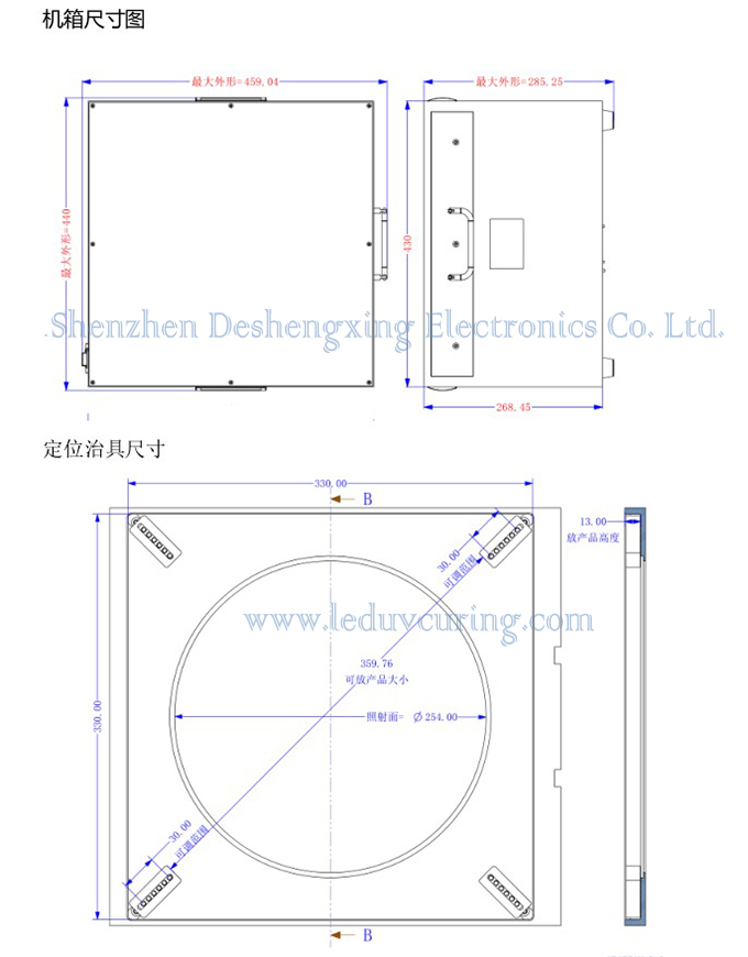 Semi-conductor LED UV Curing Systems Curing Semiconductor