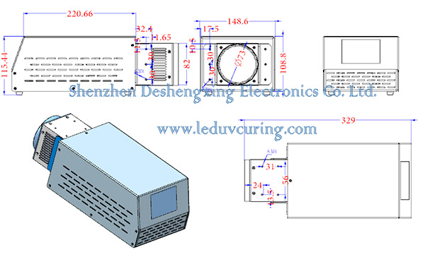 High Intensity LED UV Curable Adhesive Equipment Manufacturer