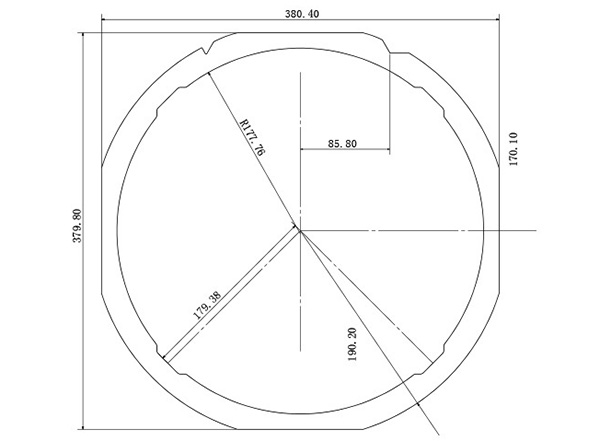 12 inches Wafer Iron Ring for Semiconductor Blue Film