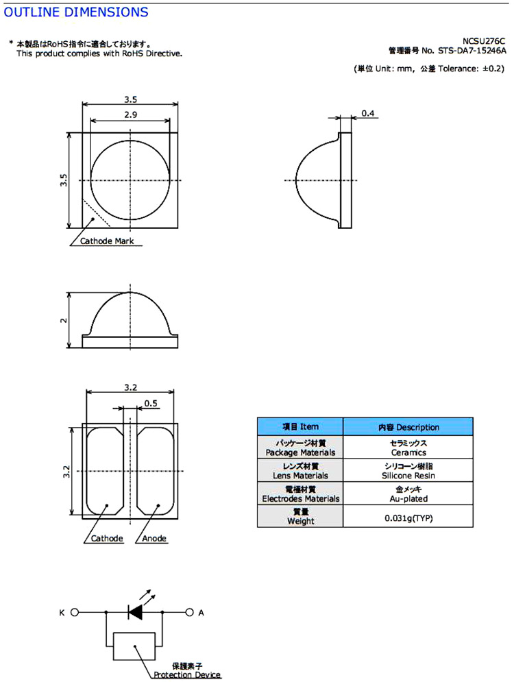 NCSU276C UV LED Light Source