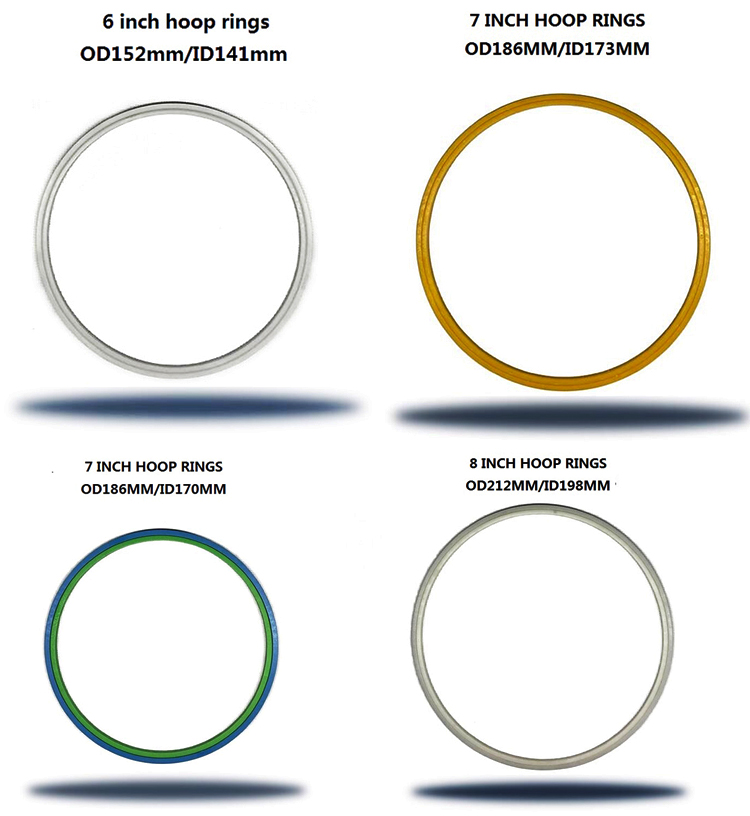 Plastic Expander Hoop Rings for Wafer Handling