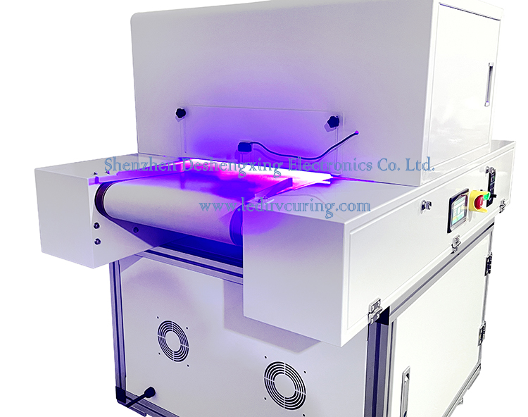 PCB Coating Conveyor UV LED Curing Machine