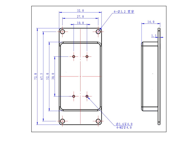 size of uv sensor