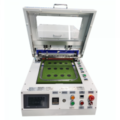 China Top 10 QFN 12 inch Semi-automatic Wafer Laminating Machine for Square Frame Ring Customized Supplier