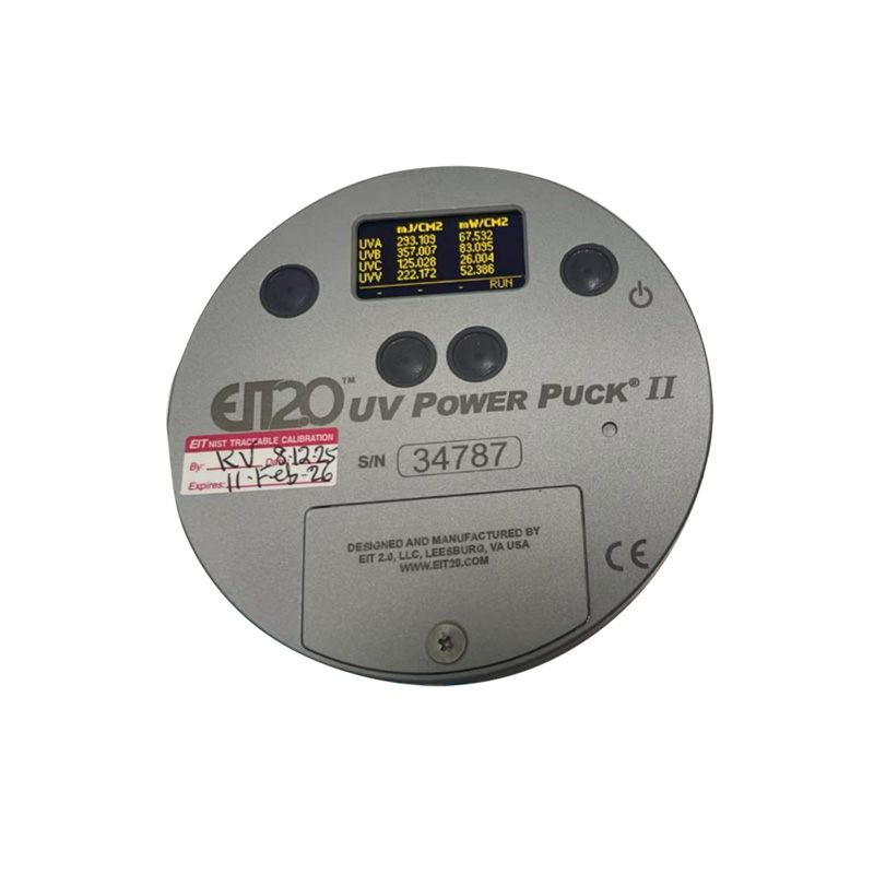 Can EIT POWER P[UCK II be used to test gallium lamps in the United States?